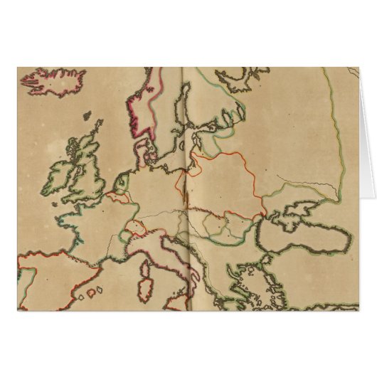 Europe Climate Cards (Front Horizontal)