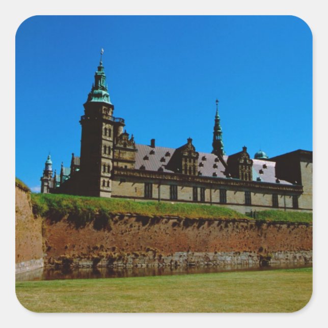 Europe, Denmark, Helsingor aka Elsinore), Square Sticker (Front)