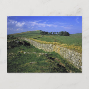 Europe, England, Hadrian's Wall. The stones of Postcard