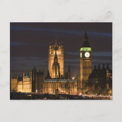 Europe ENGLAND London Houses of Parliament  2 Postcard