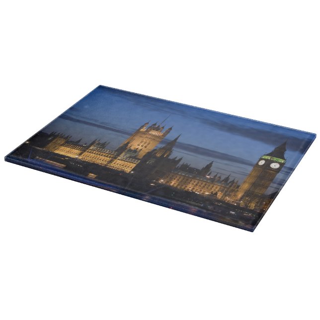 Europe, ENGLAND, London: Houses of Parliament / Cutting Board (Corner)
