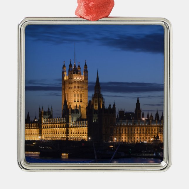 Europe, ENGLAND, London: Houses of Parliament / Metal Ornament (Front)