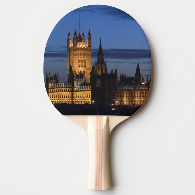 Europe, ENGLAND, London: Houses of Parliament / Ping-Pong Paddle (Front)