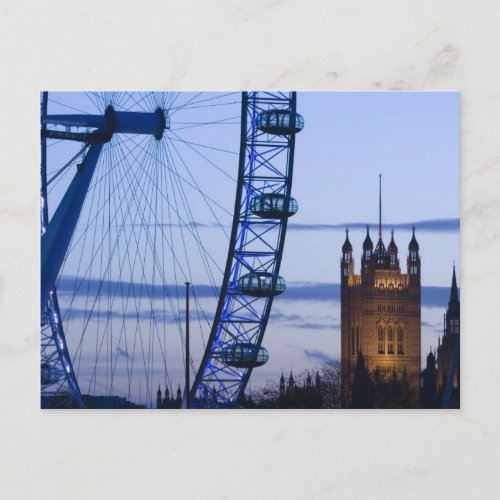 Europe ENGLAND London Houses of Parliament Postcard