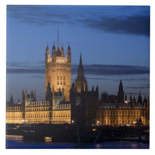 Europe ENGLAND London Houses of Parliament  Tile