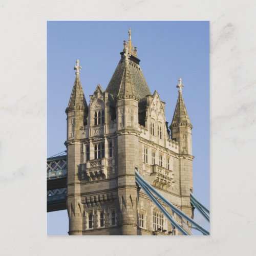 Europe ENGLAND London Tower Bridge  Late Postcard