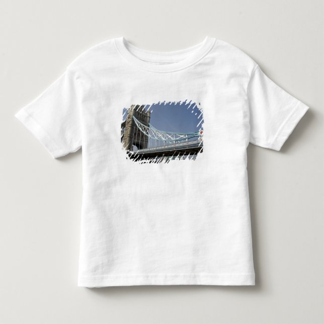 Europe, England, London. Tower Bridge over the 2 Toddler T-shirt (Front)