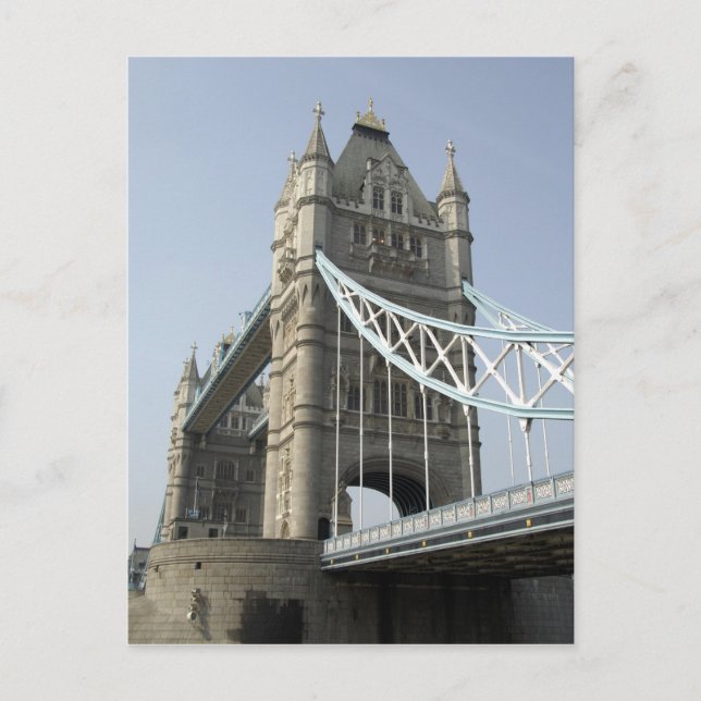 Europe, England, London. Tower Bridge over the Postcard (Front)