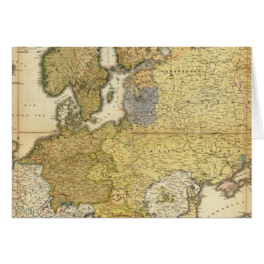 Europe Ethnography Map Cards (Front Horizontal)