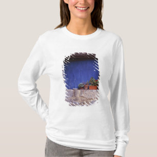 Europe, France, Cereste. A blue door adds color T-Shirt