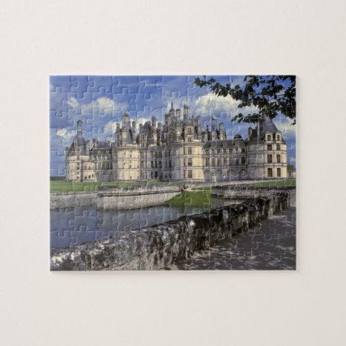 Europe France Chambord Imposing Chateau Jigsaw Puzzle