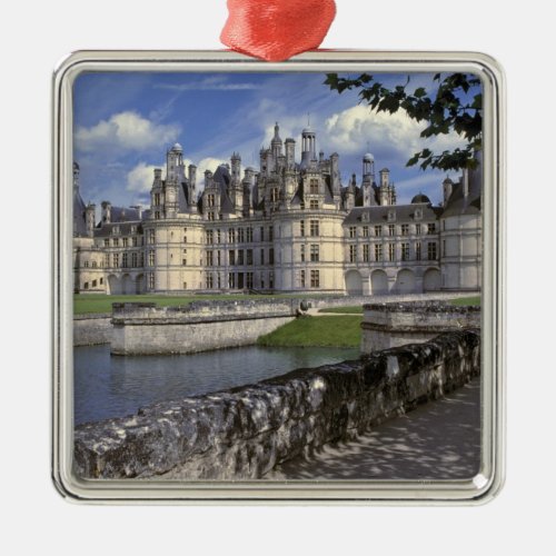 Europe France Chambord Imposing Chateau Metal Ornament