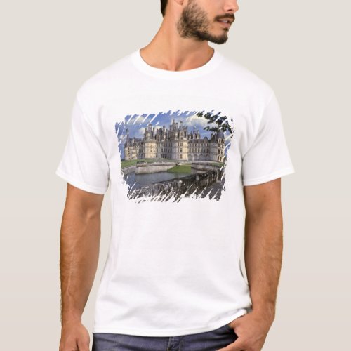 Europe France Chambord Imposing Chateau T_Shirt