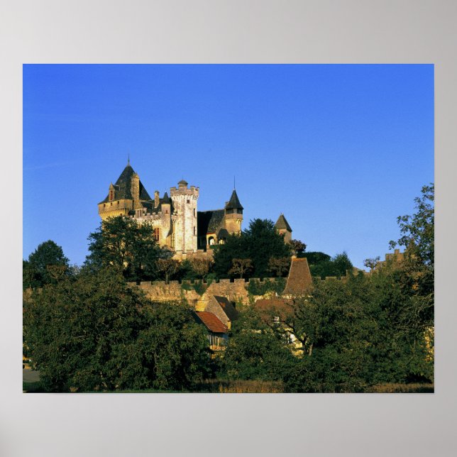 Europe, France, Montforte. The medieval castle Poster (Front)