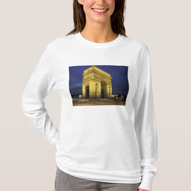 Europe, France, Paris. Arc de Triomphe T-Shirt (Front)