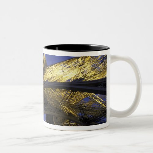 Europe France Paris Eiffel Tower evening 2 Two_Tone Coffee Mug