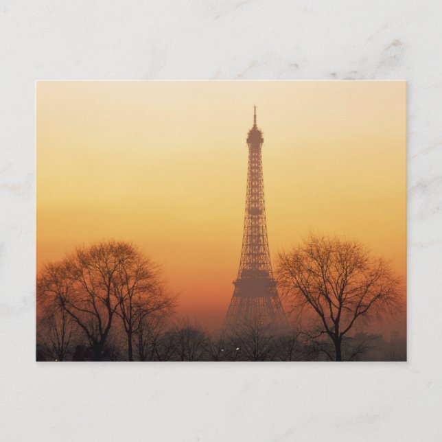 Europe, France, Paris. Eiffel Tower (Medium Postcard (Front)