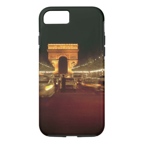 Europe France Paris Evening traffic rushes iPhone 87 Case