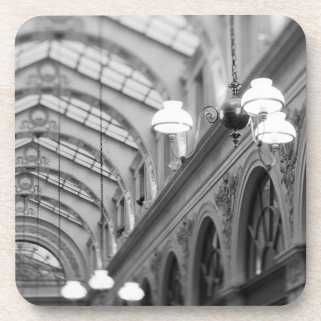 Europe, France, Paris. Interior, Galerie Beverage Coaster (Front)