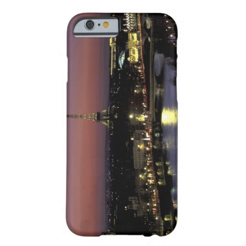Europe France Paris Sunset view of Eiffel Barely There iPhone 6 Case
