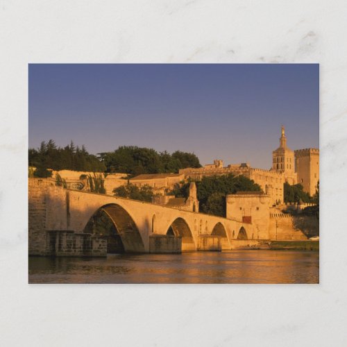 Europe France Provence Avignon Palais des 2 Postcard