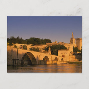 Europe, France, Provence, Avignon. Palais des 2 Postcard
