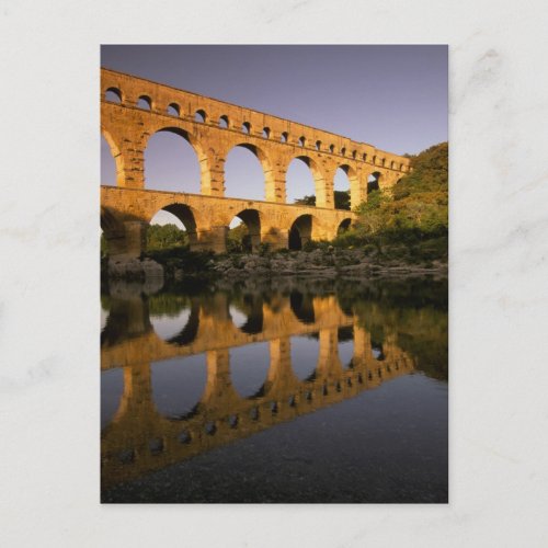 Europe France Provence Gard Pont du Gard Postcard