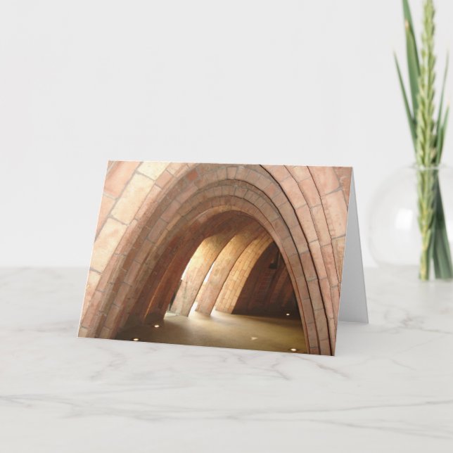 Europe Gaudi Architecture Card (Front)