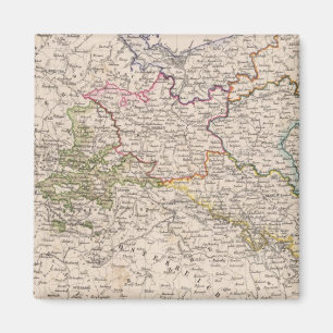 Europe, Germany, Poland Magnet