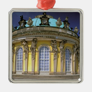 Europe, Germany, Potsdam. Park Sanssouci, 2 Metal Ornament
