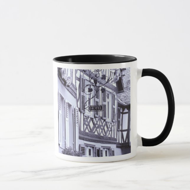 Europe, Germany, Rhineland, Pfalz, Boppard. Half Mug (Right)