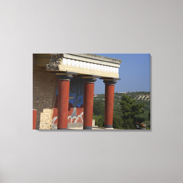 Europe, Greece, Crete (aka Kriti), Heraklion Canvas Print (Front)