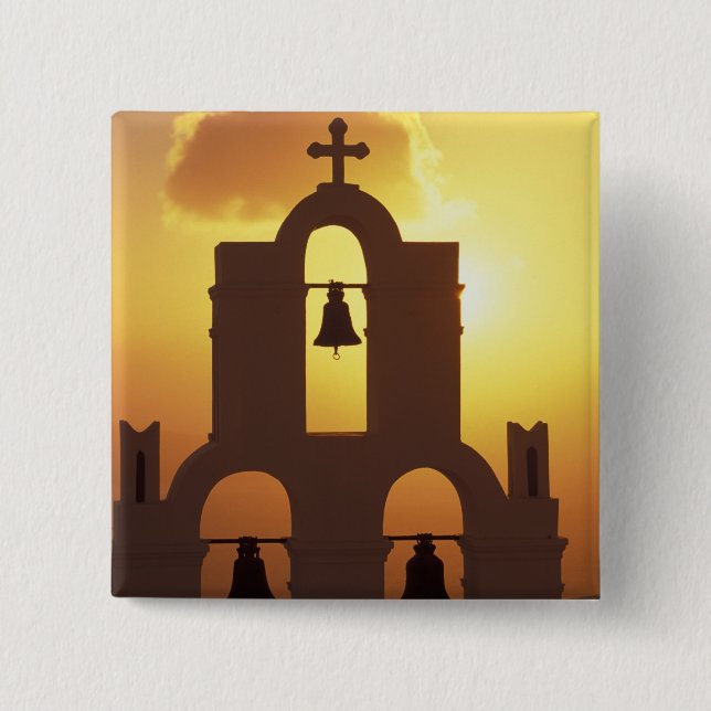 Europe, Greece, Cyclades Islands, Santorini, Button (Front)