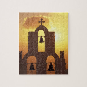 Europe, Greece, Cyclades Islands, Santorini, Jigsaw Puzzle