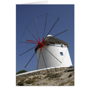 Europe, Greece, Mykonos. 3 Cards