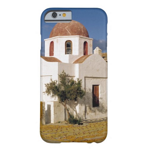 Europe Greece Mykonos Fishing nets dry on the Barely There iPhone 6 Case