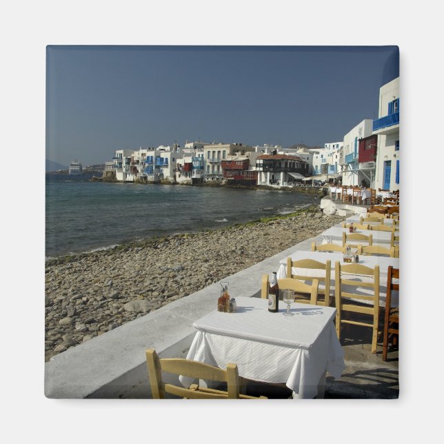 Europe, Greece, Mykonos. Views of the seaside Magnet (Front)