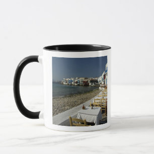 Europe, Greece, Mykonos. Views of the seaside Mug
