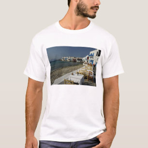 Europe, Greece, Mykonos. Views of the seaside T-Shirt
