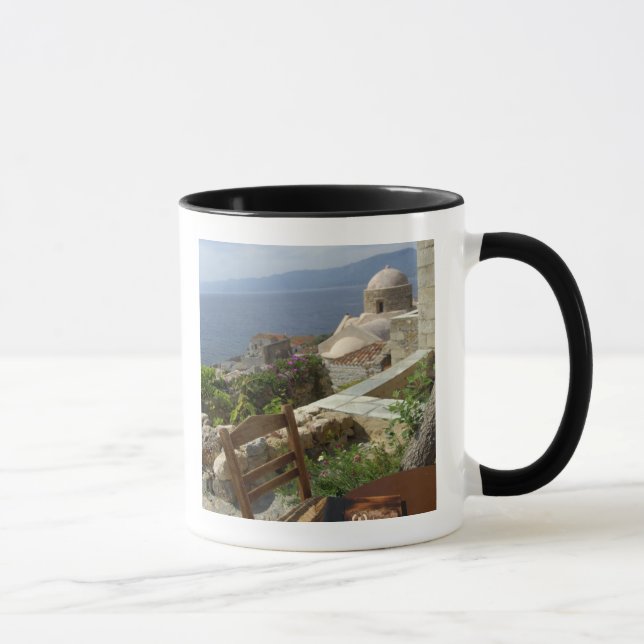 Europe, Greece, Peloponnese, Monemvasia (single Mug (Right)