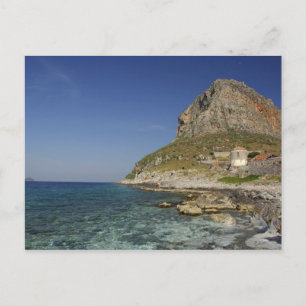 Europe, Greece, Peloponnese, Monemvasia. The Postcard