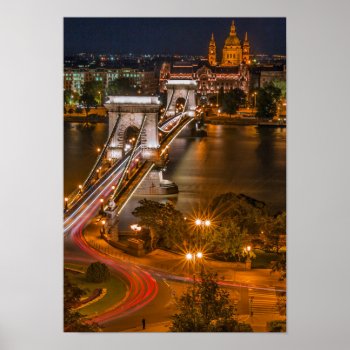 Europe Hungary Capital Budapest Poster by FarAwayPlacesPosters at Zazzle