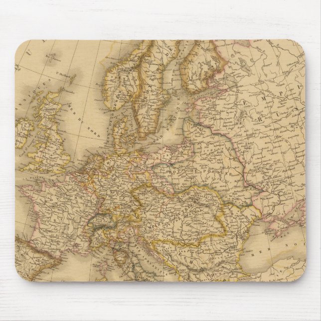 Europe in 1789 mouse pad (Front)
