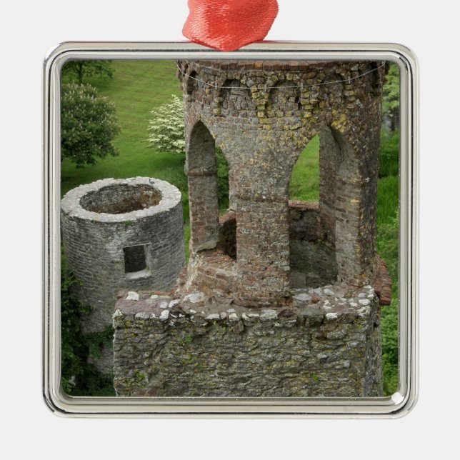 Europe, Ireland, Blarney Castle. THIS IMAGE Metal Ornament (Front)