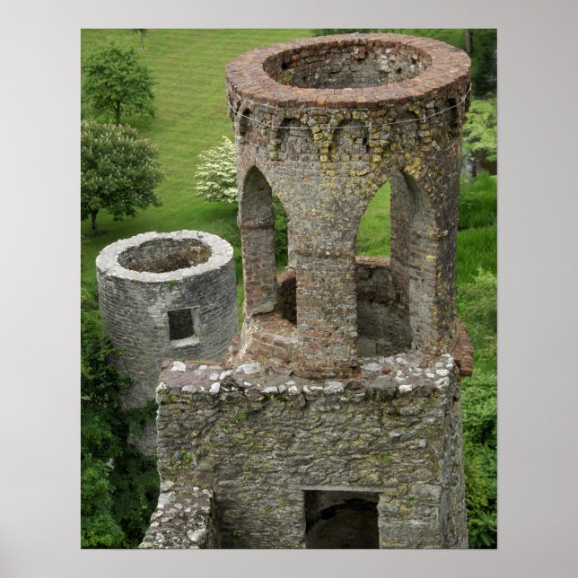 Europe, Ireland, Blarney Castle. THIS IMAGE Poster (Front)