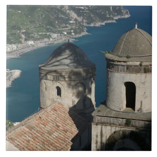 Europe, Italy, Campania, (Amalfi Coast), 3 Ceramic Tile (Front)