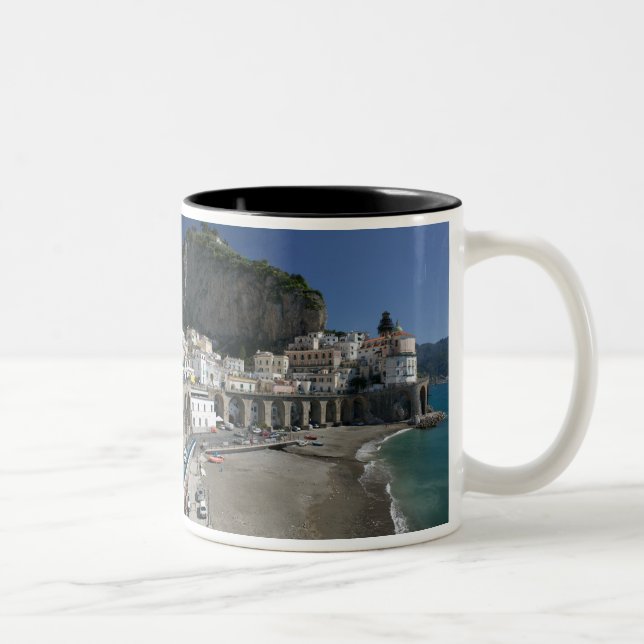 Europe, Italy, Campania, (Amalfi Coast), Amalfi: Two-Tone Coffee Mug (Right)