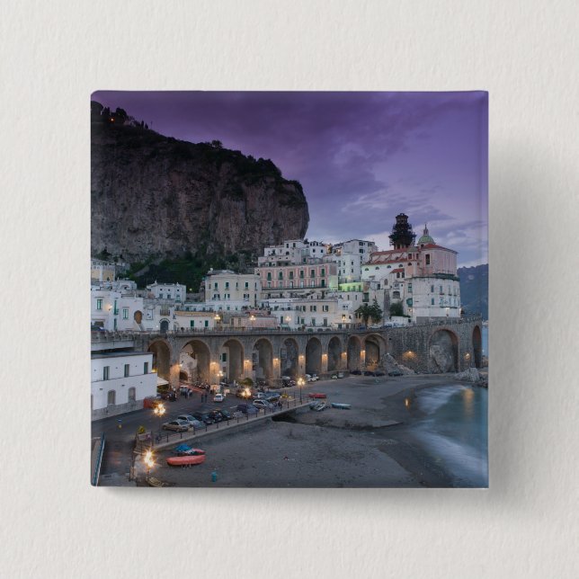 Europe, Italy, Campania (Amalfi Coast) Atrani: Button (Front)