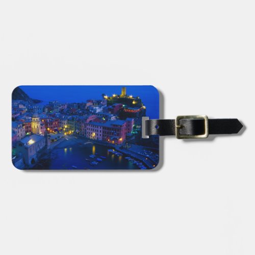 Europe Italy Cinque Terre Vernazza Hillside Luggage Tag