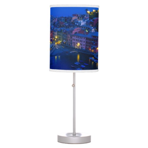 Europe Italy Cinque Terre Vernazza Hillside Table Lamp